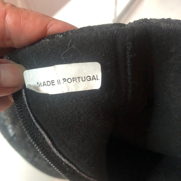 Portofino Spanish 🖤 leather western boots size 10 made in Portugal - Picture 3 of 6